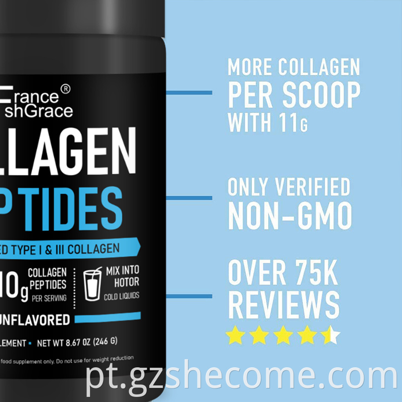 Fish collagen peptide powder